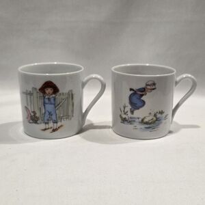 Reutter Porzellen Set/2 Nursery Rhyme Mugs